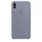 Чохол Apple Silicone Case для iPhone XS Max Lavender Gray (HC)