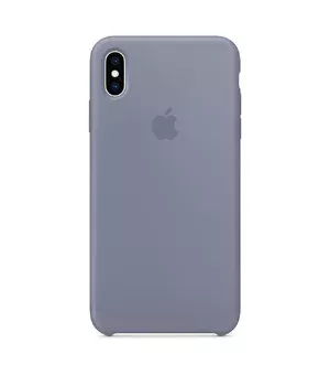 Чехол "Apple" Silicone Case для iPhone XS Max Lavender Gray (HC)