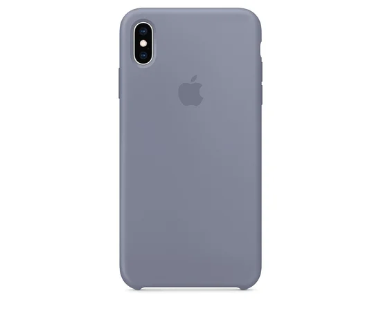 Чохол Apple Silicone Case для iPhone XS Max Lavender Gray (HC)