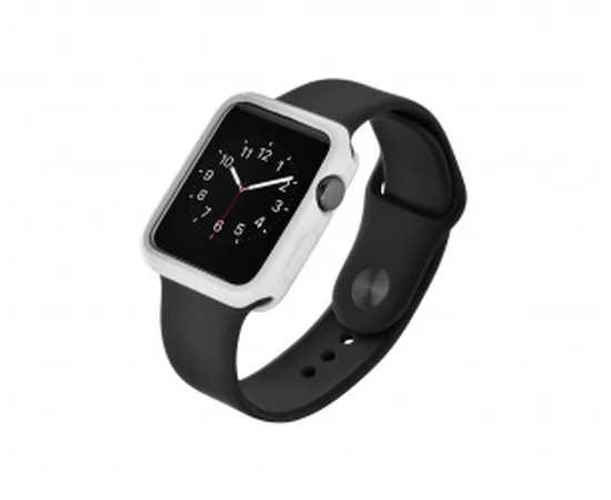 Чехол "Devia" силиконовый для Apple Watch 42mm белый