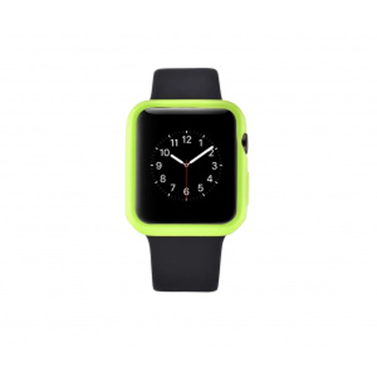 Чехол "Devia" силиконовый для Apple Watch 42mm зеленый