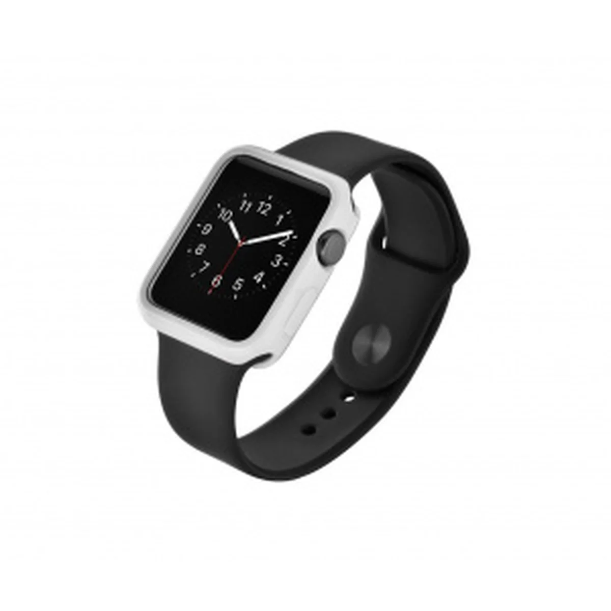 Чехол "Devia" силиконовый для Apple Watch 42mm белый