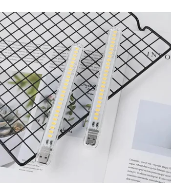 USB лампа 24 LED (12W) Прозора