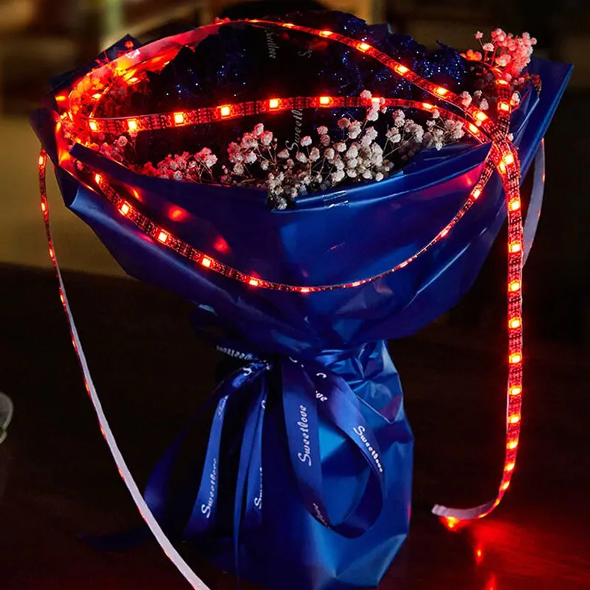 Светодиодная LED лента Hoco DL30 + remote control (4m) Black