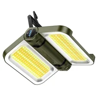 Кемпінговий ліхтар Hoco DL22 solar-powered (5000 mAh) Green