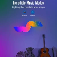 Настенный светильник Smart Triangular Quantum Light SAL-012B Bluetooth USB interface with app 10pcs White