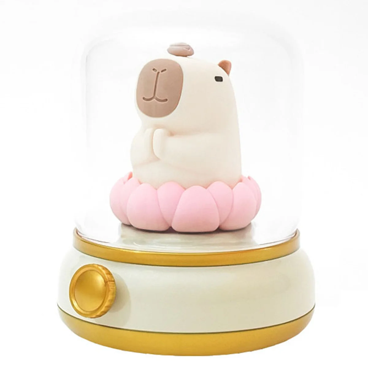 Нічник Capybara and Lotus Yellow