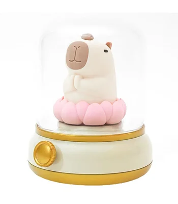 Нічник Capybara and Lotus Yellow