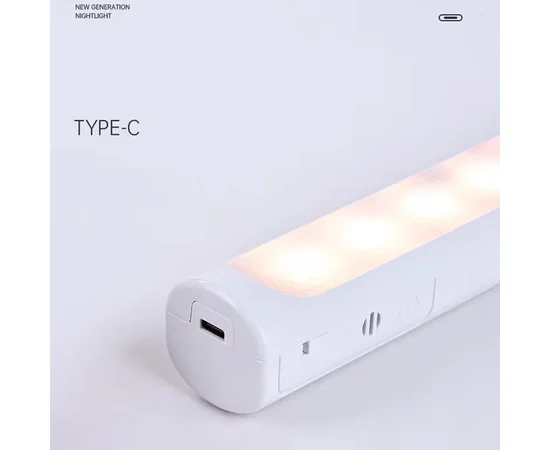 Сенсорный светильник LED с датчиком движения MZ-L3001 Swivel (37*35*280mm) White