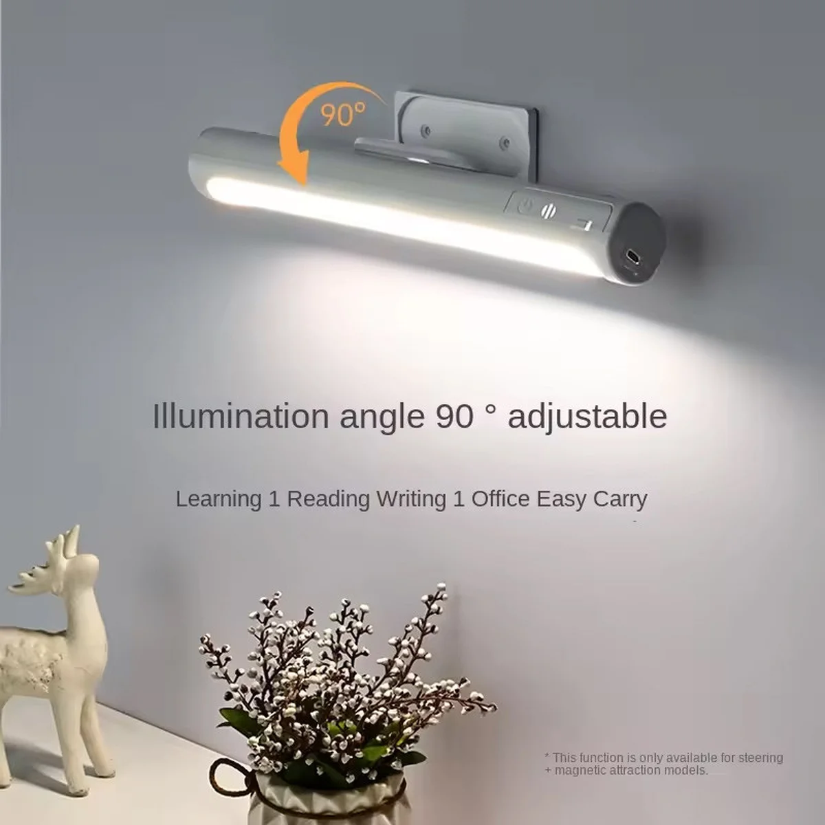 Сенсорный светильник LED с датчиком движения MZ-L3001 Swivel (37*35*280mm) White