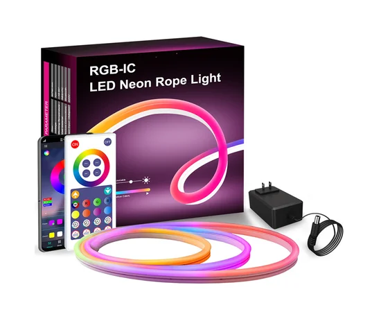 Настенная лента RGB LED LD05 Bluetooth EU Plug with app 12V (5m) White