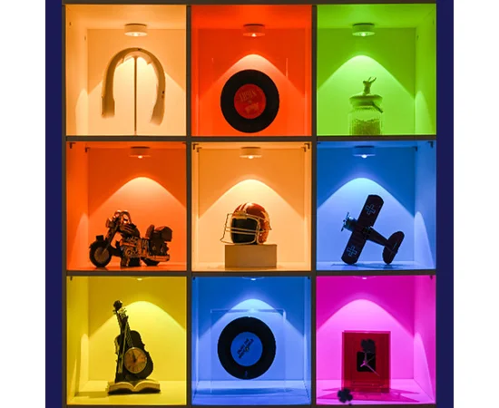 Светильник LED MZ-L3301 with remote control (3LC+RGB/1PCS) White