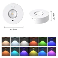 Светильник LED MZ-L3301 (комплект) with remote control (3LC+RGB/6PCS) White