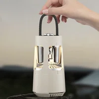 Кемпинговый фонарь аккумуляторный QD08 2in1 + Bluetooth колонка Biege