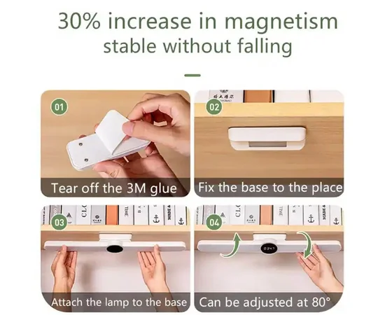 Портативная лампа B20 with clock 1800mAh White