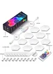 Модульний настінний світильник LED RGB 5V стільники SAL-011B 10pcs Bluetooth USB with app White