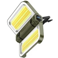 Кемпінговий ліхтар Hoco DL22 solar-powered (5000 mAh) Green