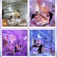 Проектор-ночник Galaxy Moon E24 2400 mAh White