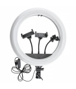 Кільцева світлодіодна LED лампа XD360 14" Black