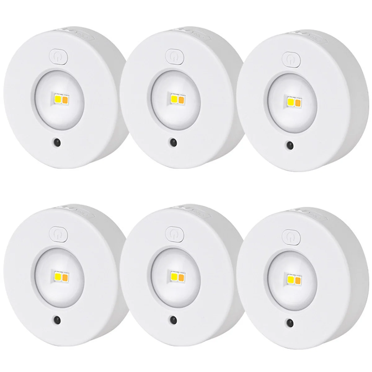 Сенсорный светильник LED с датчиком движения MZ-L3301 комплект (3LC+RGB/6PCS) White