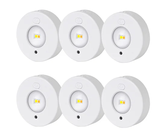 Сенсорный светильник LED с датчиком движения MZ-L3301 комплект (3LC+RGB/6PCS) White