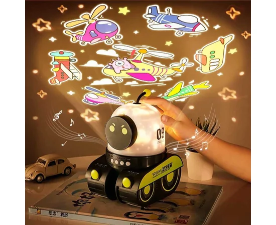 Ночник Droid E03 with Bluetooth 1200 mAh Black