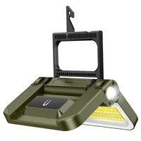Кемпінговий ліхтар Hoco DL22 solar-powered (5000 mAh) Green