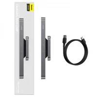 Настільна лампа Baseus Magnetic Stepless Dimming Charging Desk Lamp Deep (DGXC-C0) Gray