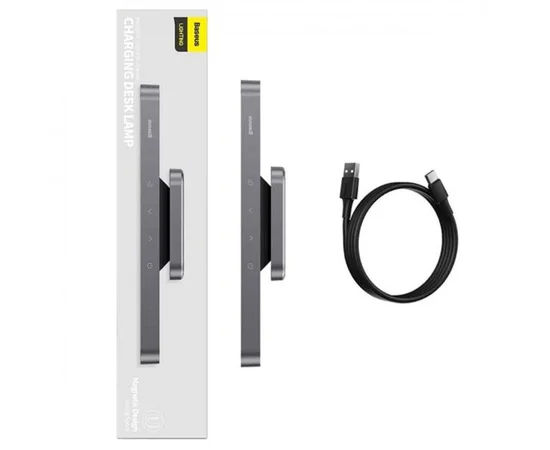 Настольная лампа Baseus Magnetic Stepless Dimming Charging Desk Lamp Deep (DGXC-C0) Gray
