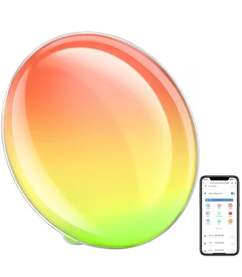 Настольный светильник SAL-010B Bluetooth USB interface with app White