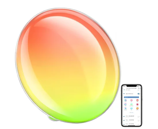 Настільний світильник SAL-010B Bluetooth USB interface with app White