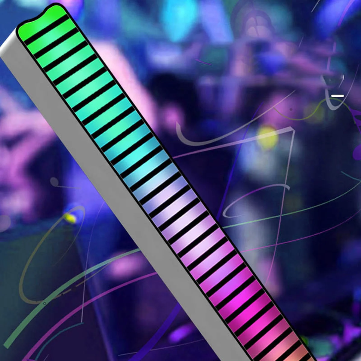 Настольная LED лампа RGB 5V Single Panel Bluetooth USB interface with app Black