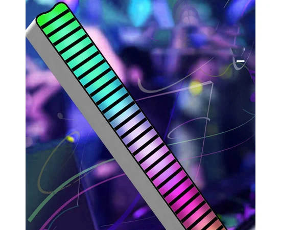 Настільна LED лампа RGB 5V Single Panel Bluetooth USB interface with app Black