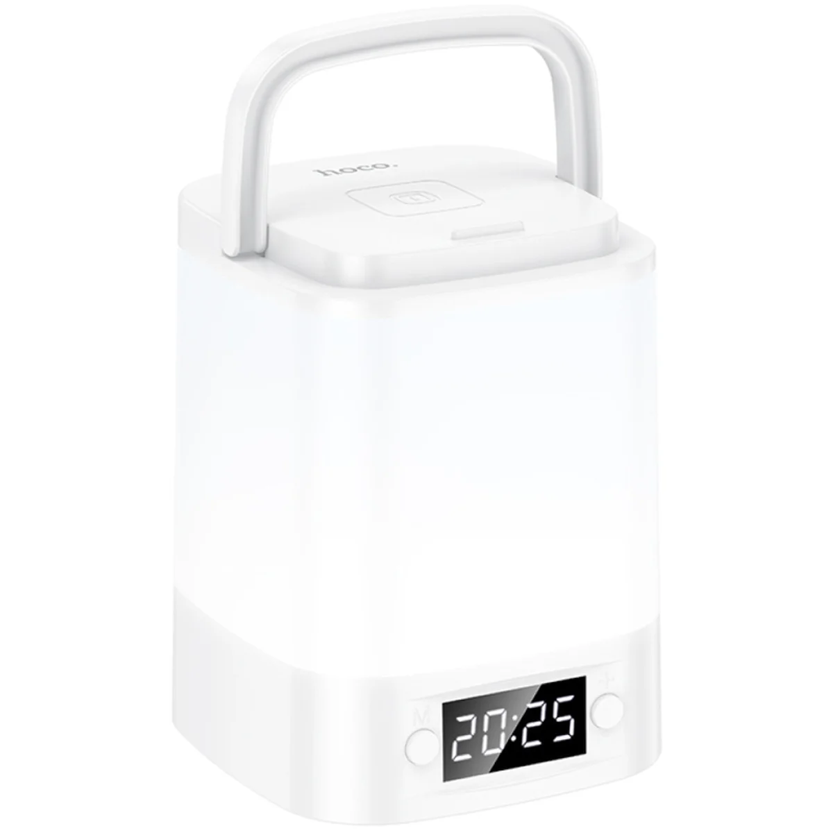 Ночник Hoco HX15 Smart + часы White