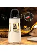 Кемпінговий ліхтар акумуляторний QD08 2in1 + Bluetooth колонка Biege
