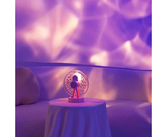 Проектор-нічник ZAY-L07 Sky Wheel 2in1 + Bluetooth колонка Pink