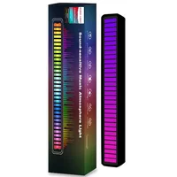 Настольная LED лампа RGB 5V Single Panel Bluetooth USB interface with app Black