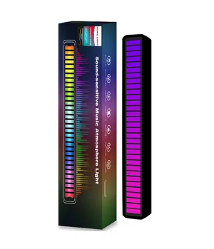 Настільна LED лампа RGB 5V Single Panel Bluetooth USB interface with app Black