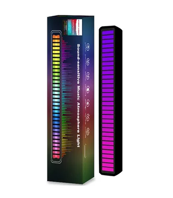 Настільна LED лампа RGB 5V Single Panel Bluetooth USB interface with app Black