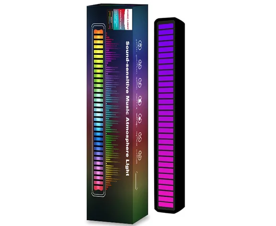 Настільна LED лампа RGB 5V Single Panel Bluetooth USB interface with app Black