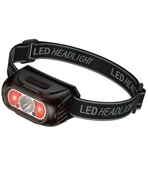 Ліхтар із кріпленням на голову Hoco DL24 (500mAh) Black