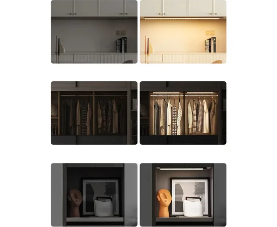 Сенсорный светильник LED с датчиком движения MZ-L1803 (35*11,5*100mm) White