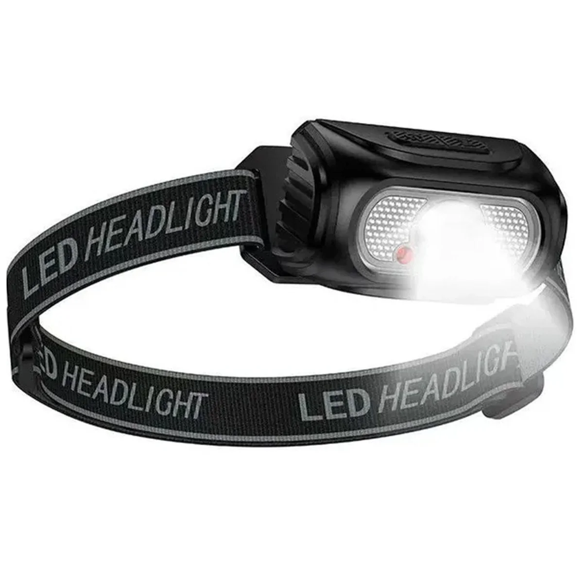 Фонарь с креплением на голову Hoco DL24 (500mAh) Black