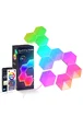Модульний настінний світильник LED RGB 5V стільники SAL-011B 10pcs Bluetooth USB with app White