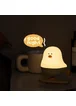 Ночник L63 Chicken on a Skateboard White / Yellow