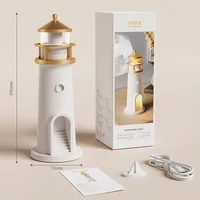 Проектор-нічник A08 Lighthouse 2in1 + Bluetooth колонка White