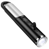 Лампа кемпинговая Hoco HX13 Flashing&Lighting (1200 mAh) Black