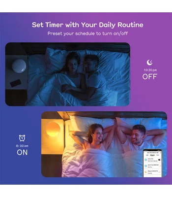 Настольный светильник SAL-010B Bluetooth USB interface with app White