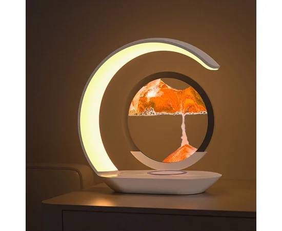 Ночник c БЗУ D25 с кварцевым песком Orange