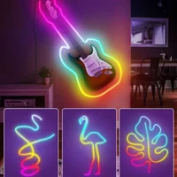 Стіни настінні RGB LED LD05 Bluetooth EU Plug with app 12V (5m) White